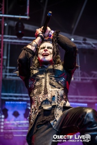 Craddle Of filth - hellfest - objectif live