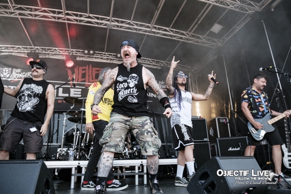 JOEL BATS - LOCO MUERTE 
Hellfest le Off / 2025 
Crédit : David BENSARD