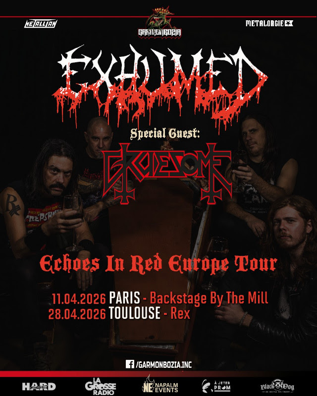 Exhumed - Gruesome en France