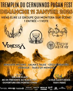 Tremplin du Cernunnos Pagan Fest – 11 janvier 2026 à Paris : Votez pour vos favoris !