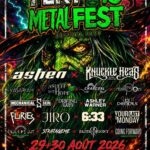 Fertois Metal Fest 2026 : le line-up et l&rsquo;affiche