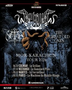 Affiche du concert de Arkona à Colmar le 16 décembre 2026